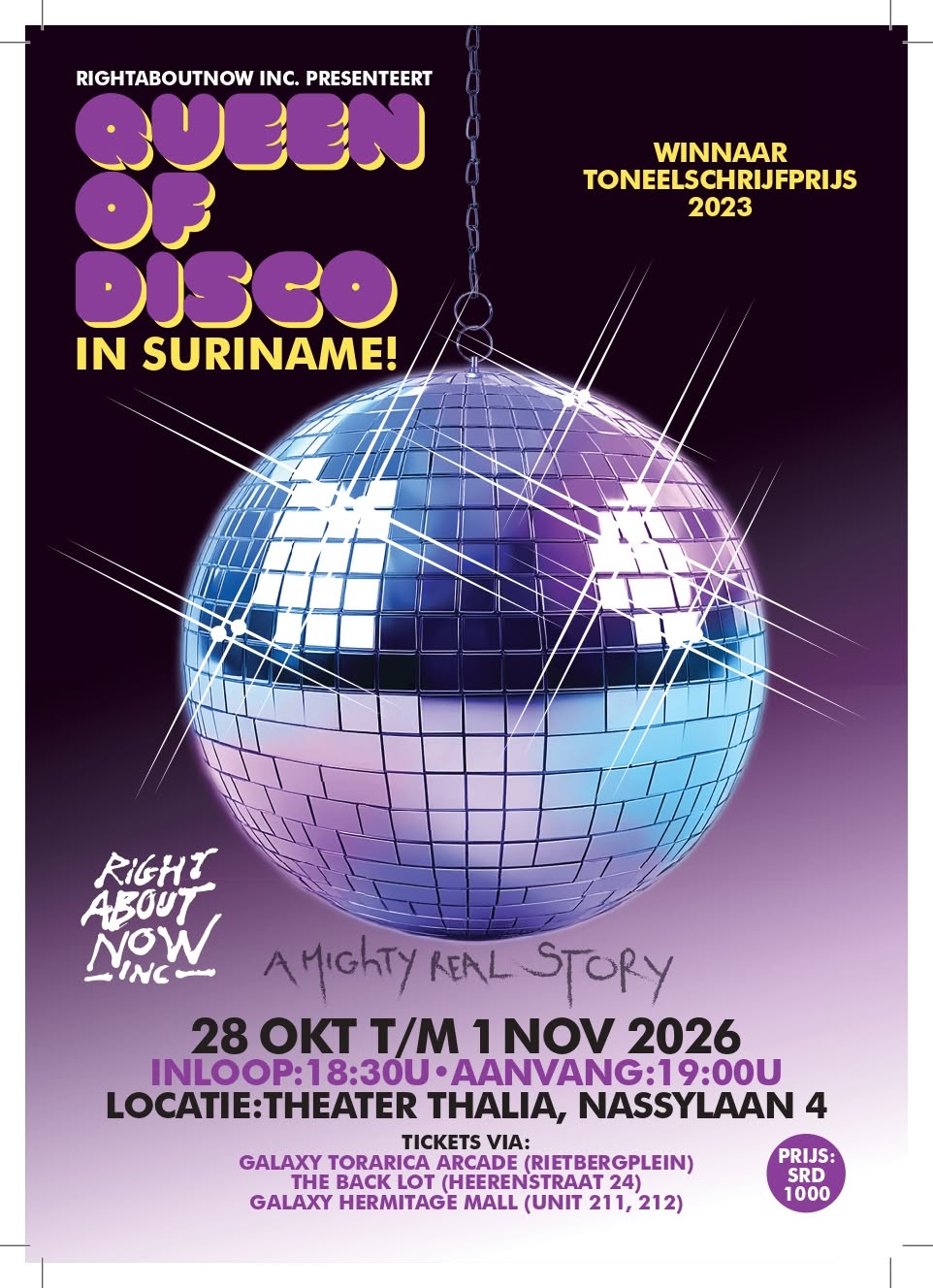 Poster Queen of Disco – A Mighty Real Story!